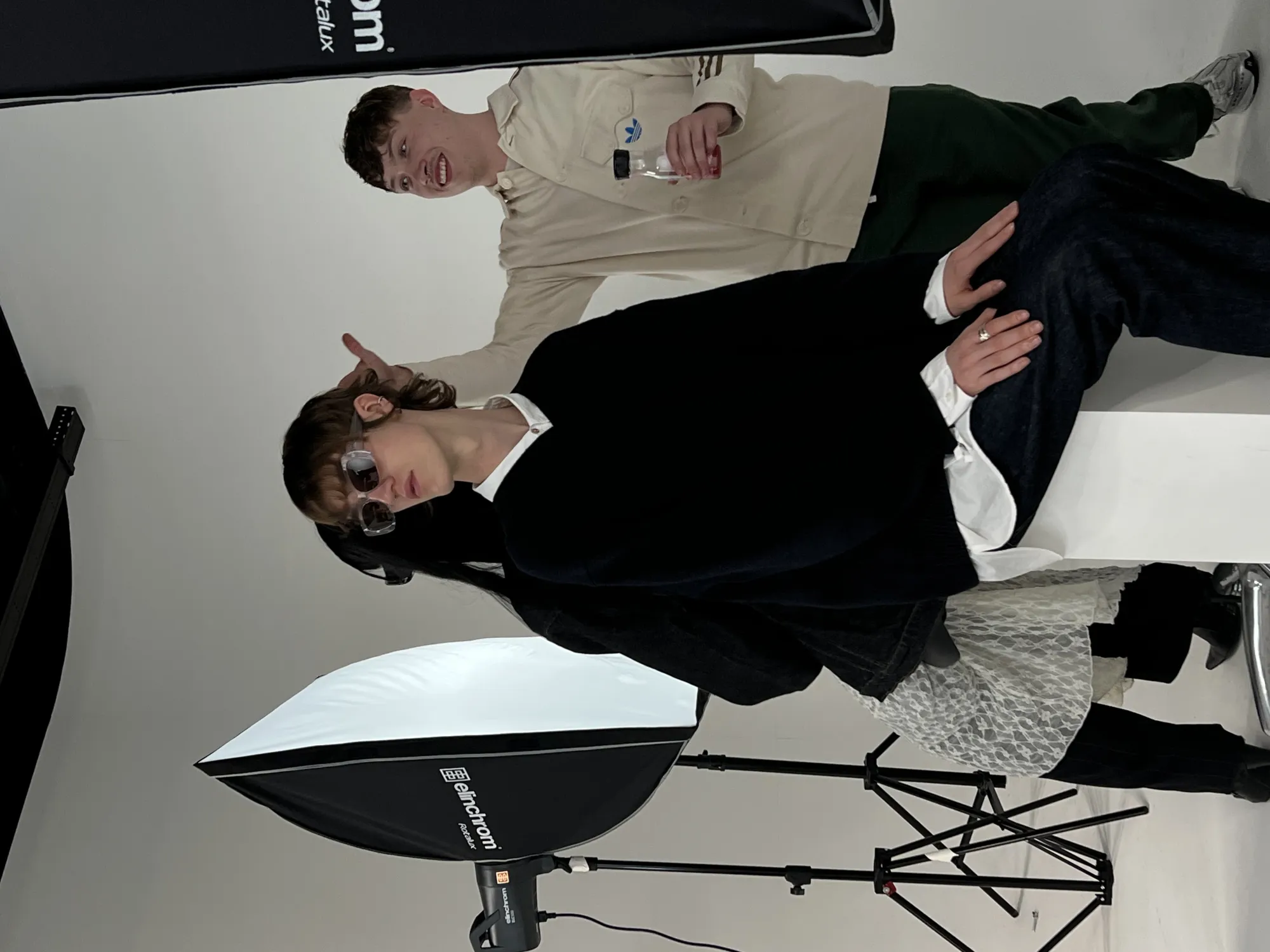 Behind the scenes