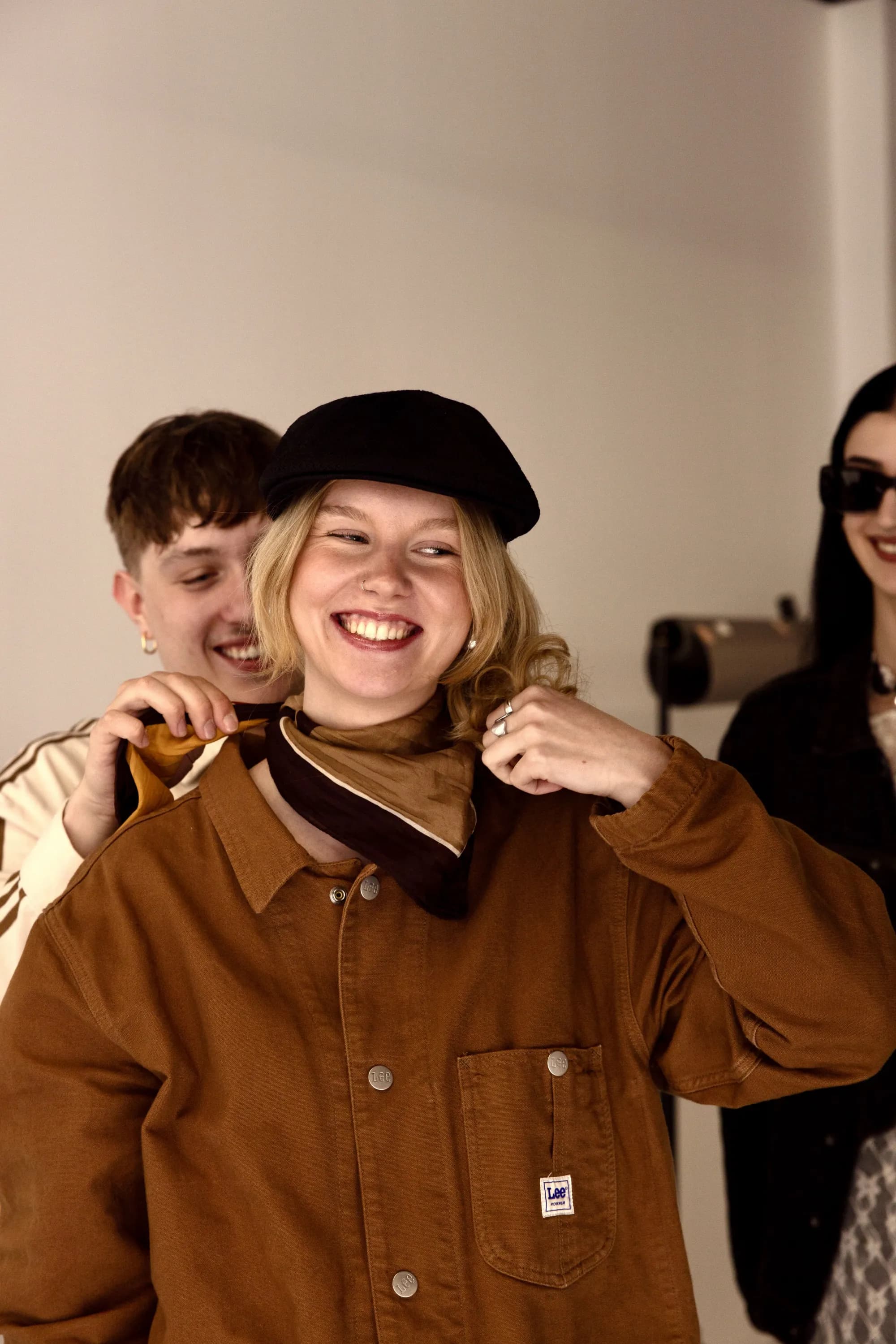 Behind the scenes