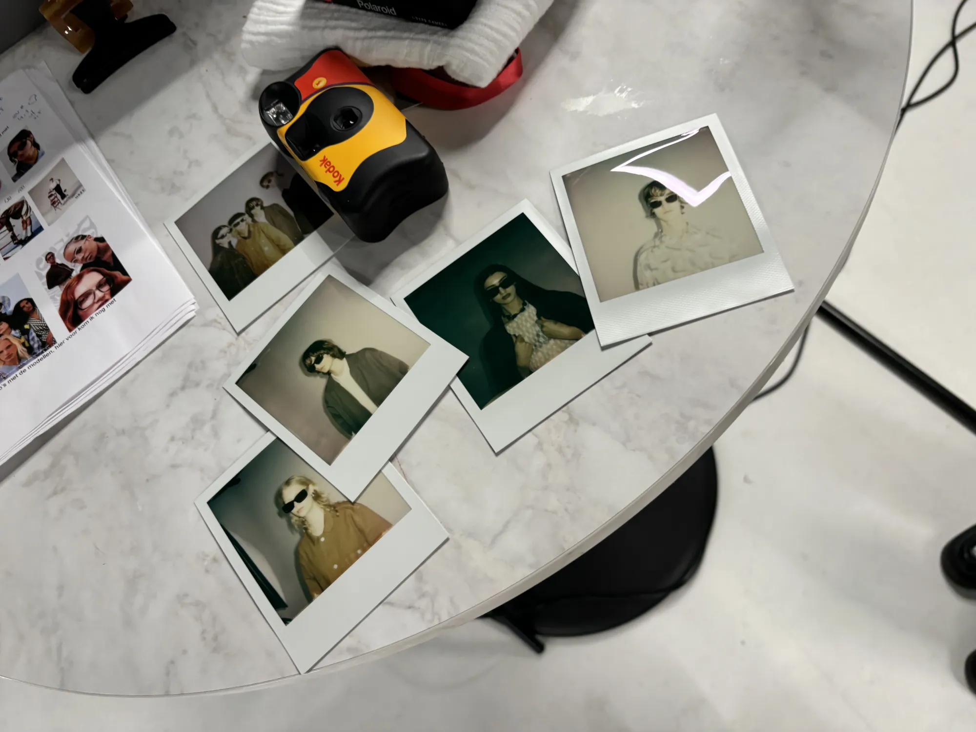 Behind the scenes