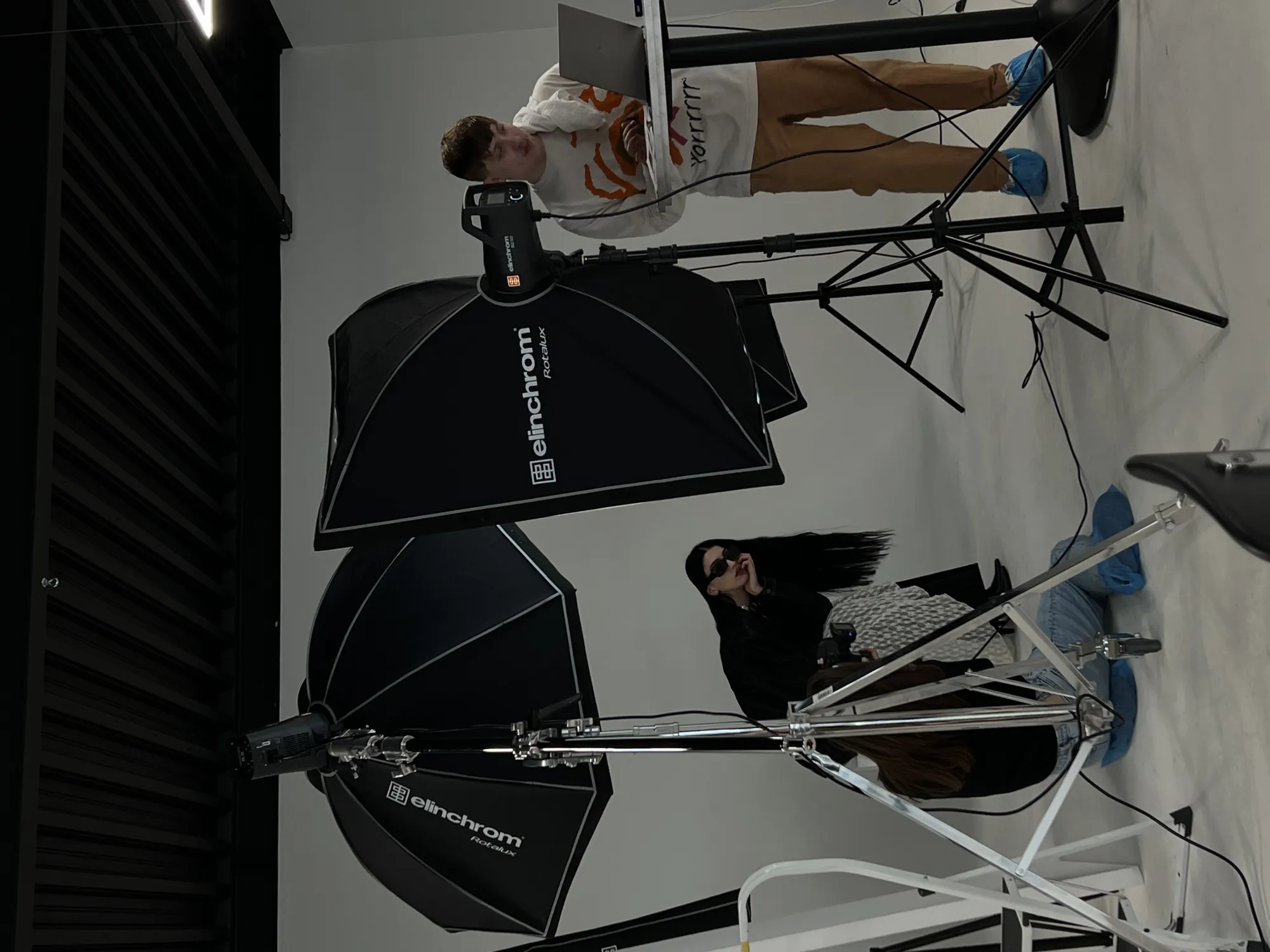 Behind the scenes