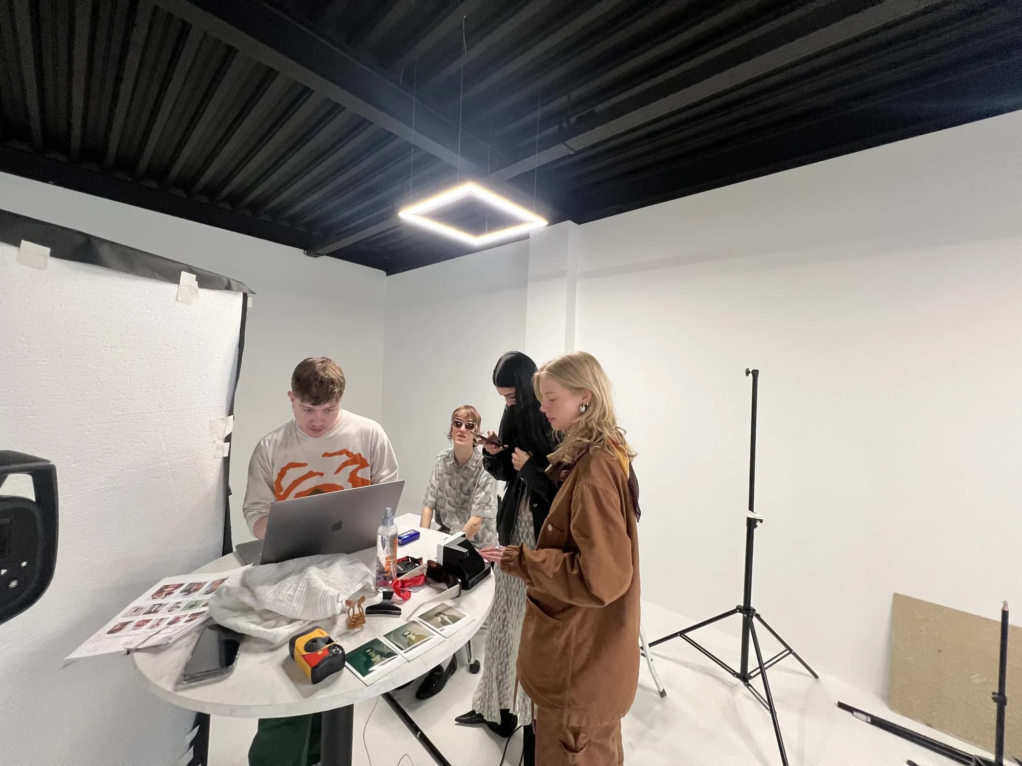 Behind the scenes