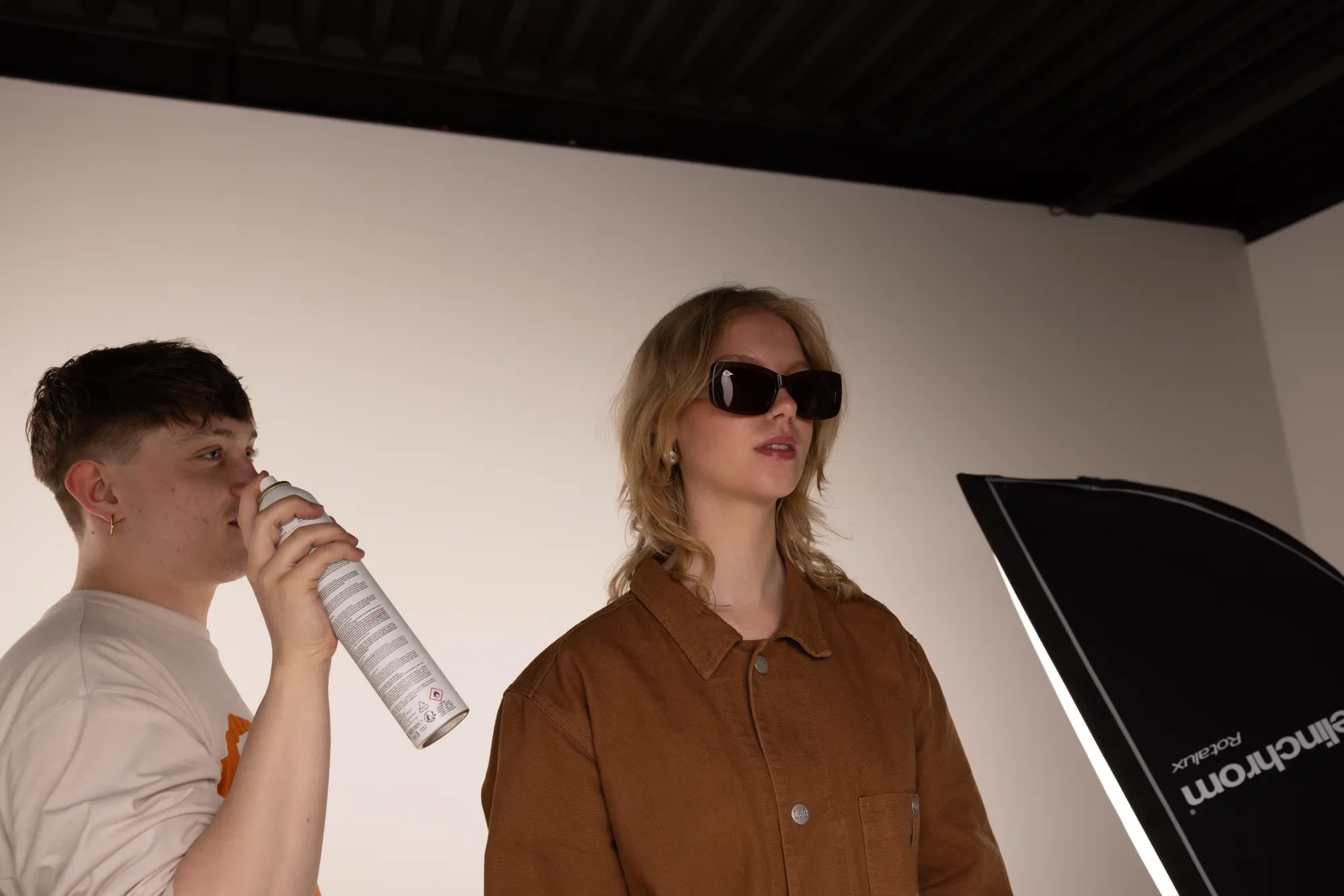 Behind the scenes