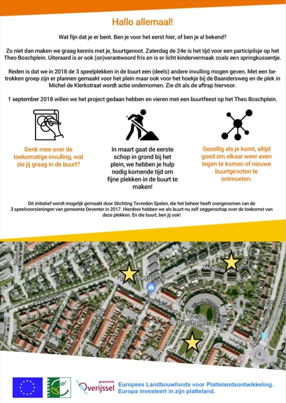 Flyer Tevreden Spelen